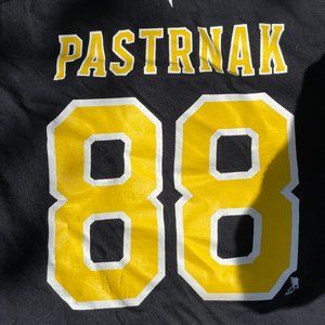 David Pastrnak #88  Boston Bruins Player T-Shirt Men's L  Stanley Cup Final
